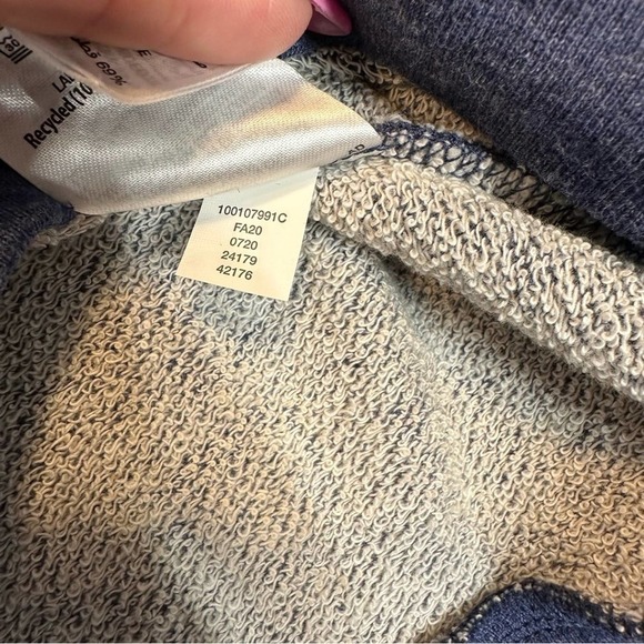 INC International Concepts Ruffled Metallic Star Pull-over Sweatshirt Size L NWT - Picture 6 of 8